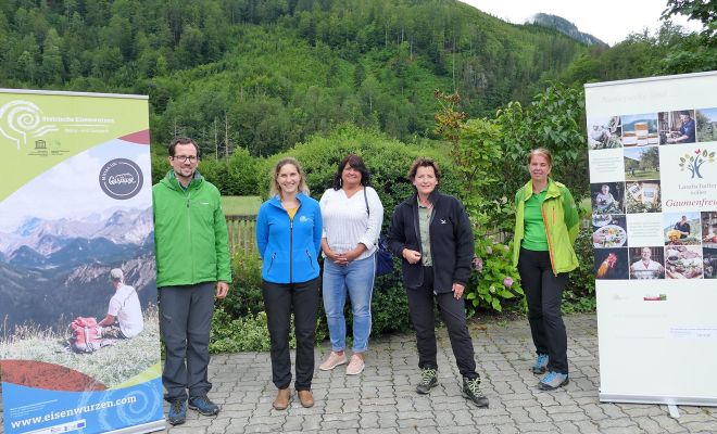 Landesrätin Mag.a Ursula Lackner besuchte den Natur- und Geopark Steirische Eisenwurzen